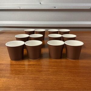 Crate And Barrel ASA Design Espresso Dessert Coffee Cup S No Handle Set Of 12